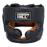 Боксерский шлем Green Hill Lux HGL-9049, черный