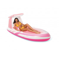 Надувная лодка 257х135см с навесом, до 100кг Intex Pink Paradise 57804