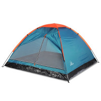 Палатка 3-х местная Greenwood Summer 3 синий/оранжевый