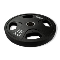 Диск олимпийский обрезиненный 15 кг Bronze Gym BG-PA-PL-P150 черный