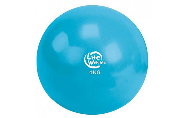 Медбол Lite Weights 4кг 1704LW, голубой 600_380