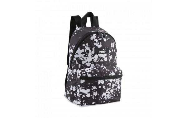 Рюкзак 33x25x12см, 10л Puma Core Pop Backpack 07985503 Черно-белый 600_380