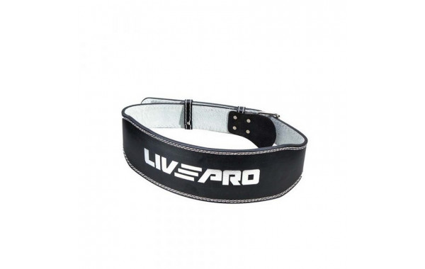 Атлетический пояс Live Pro Weightlifting Belt LP8067-M размер M, черный 600_380