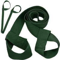 Ремень-стяжка универсальная для йога ковриков и валиков Sportex B31604 (хаки)