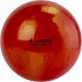 Мяч для художественной гимнастики однотонный d19см AG-19-03 ПВХ, красный 75_75
