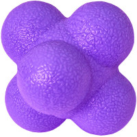 Мяч для развития реакции Sportex Reaction Ball M(7см) REB-205 Фиолетовый