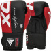 Перчатки тренировочные RDX BGR-F4R-12oz красный\черный 75_75