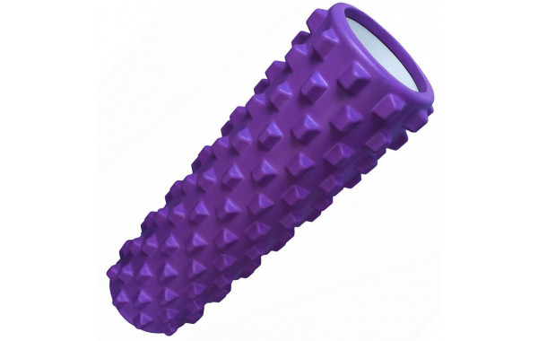 Ролик для йоги Sportex 45х14см ЭВА\АБС D26057 фиолетовый 600_380