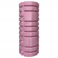 Ролик массажный для йоги и фитнеса 45 см UnixFit FRU45CMPK розовый