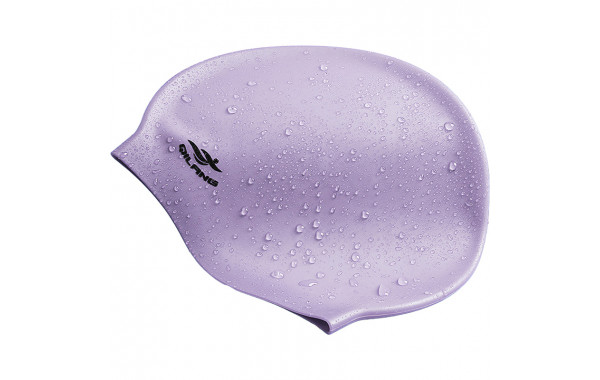 Шапочка для плавания силиконовая взрослая (сиреневая) Sportex E41559 600_380