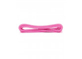 Скакалка для художественной гимнастики Amely RGJ-403, 3м, розовый/серебряный, с люрексом