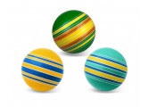 Мяч резиновый детский d15см полосатики Р3-150/По продажа по 8шт
