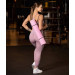 Коврик для йоги и фитнеса 183x61x0,4см Star Fit TPE FM-201 розовый пастель\фиолетовый пастель 75_75