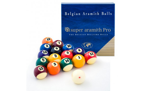 Шары Aramith Pool Super Pro ø57,2мм 600_380