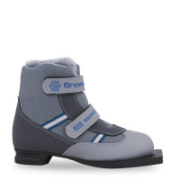 Лыжные ботинки NN75 Spine Kids Velcro/Baby 104 серый