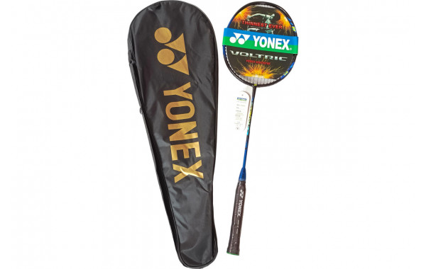 Ракетка для бадминтона в чехле Yonex Replika E43165-4 черно\синий 600_380