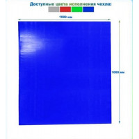 Защита стен-колонн-протектор толщиной 30 мм на липучках из тента (НПЭ) м2 Dinamika