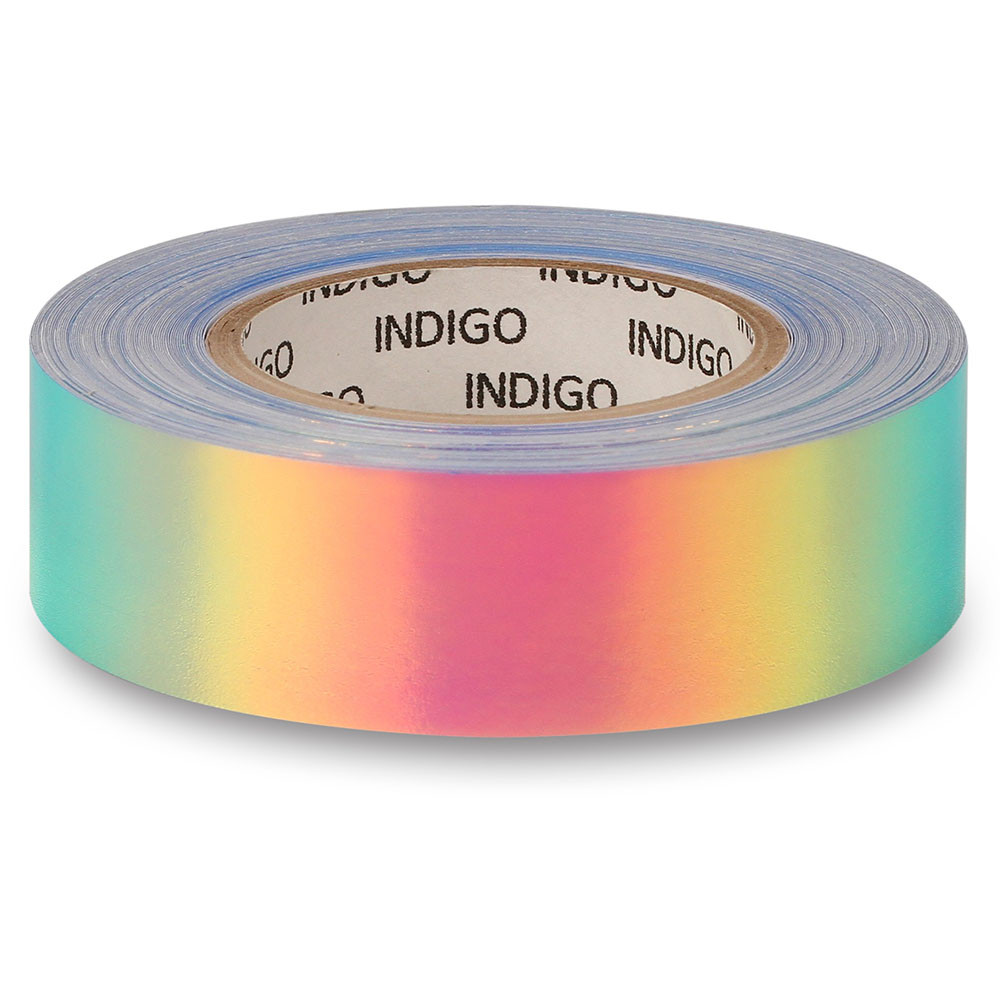 Обмотка для гимнастического обруча Indigo Rainbow IN151-BV, 20мм*14м, зерк., на подкл, син-фиол 1000_1000