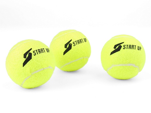 Мяч для большого тенниса Start Up ECE 040, туба (3 шт.) 500_375