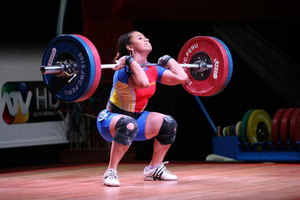 Штанга женская DHS Olympic 185 кг, для соревнований, аттестованная IWF 1050_700