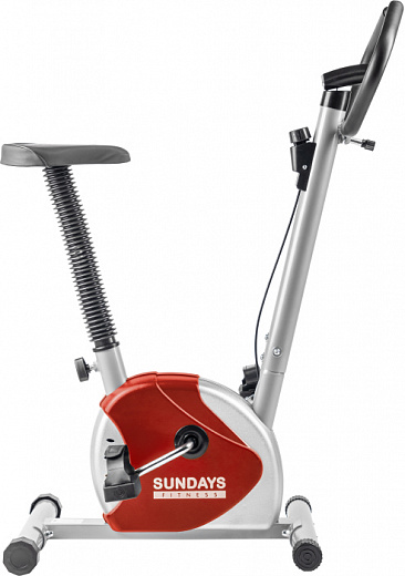 Велотренажер Sundays Fitness ES-8001 (красный) 366_520