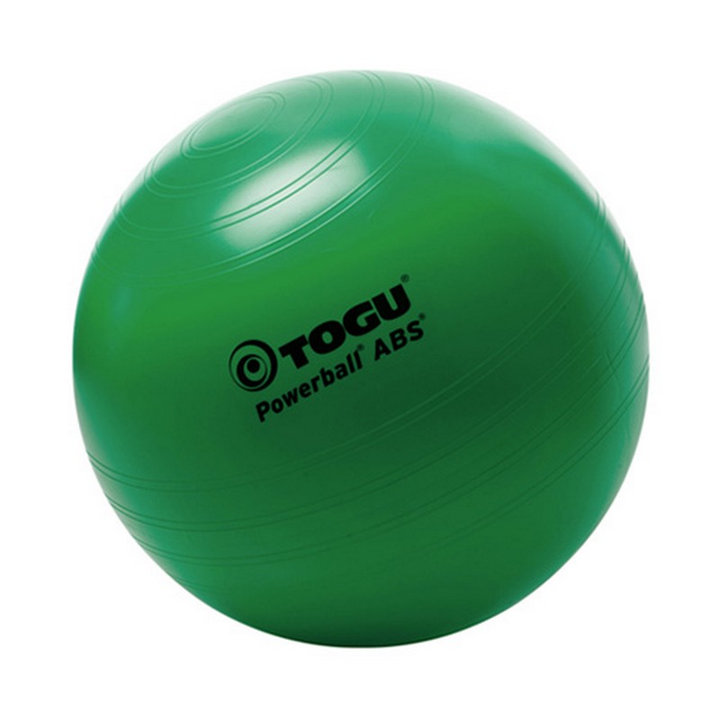 Мяч гимнастический TOGU ABS Powerball 406656 65см зеленый 800_800