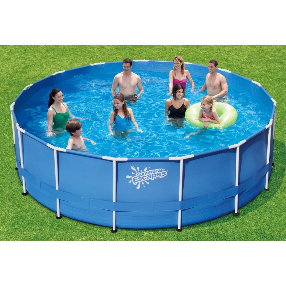 Каркасный бассейн SummerEscapes 457х132см Polygroup P20-1552 1000_1000