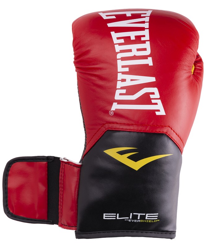 Перчатки боксерские Everlast Elite ProStyle P00001243-8, 8oz, к/з, красный 665_800