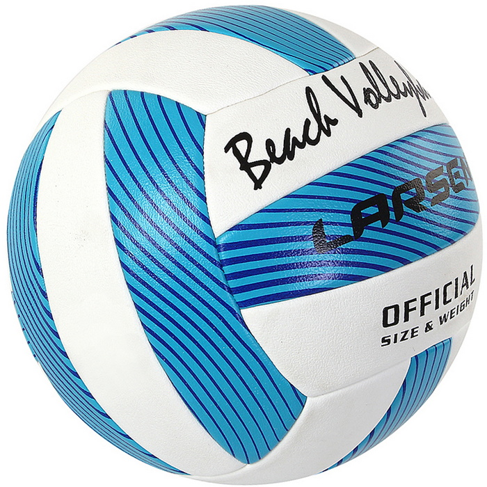 Мяч волейбольный пляжный Larsen Softset Blue р.5 700_700
