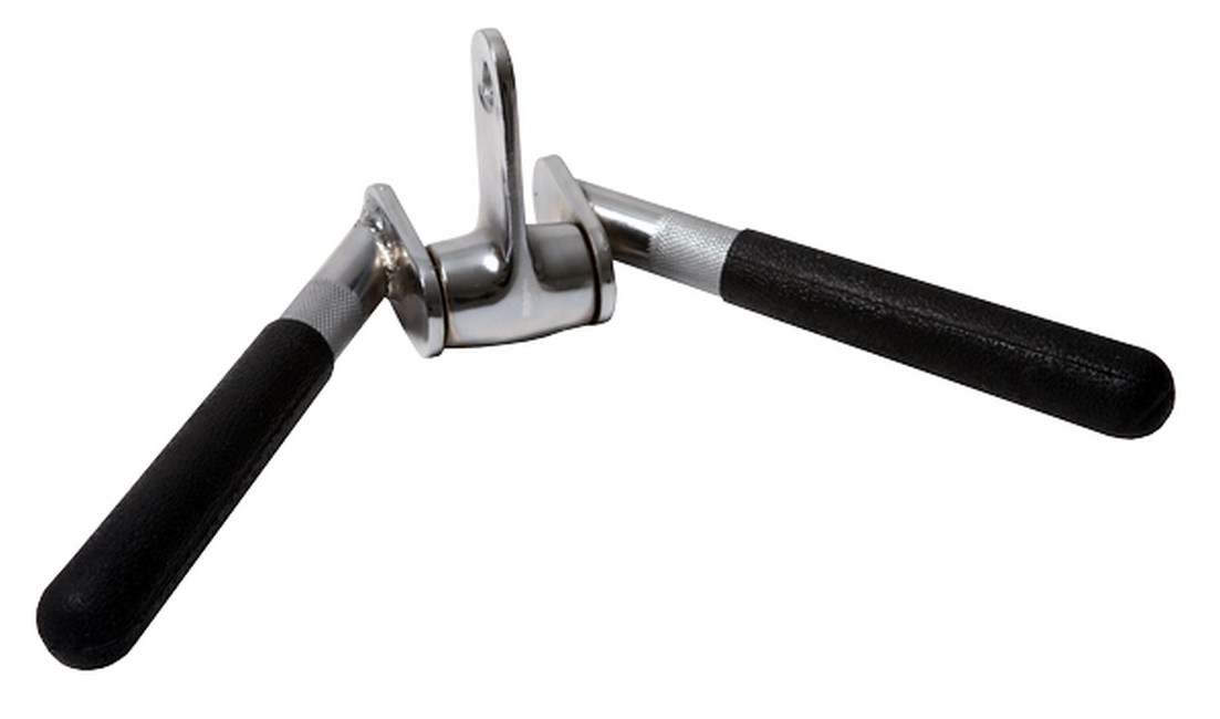 Ручка для тяги на трицепс Original Fit.Tools V-образная (серьга) FT-MB-VH-STRT 37см 1103_650