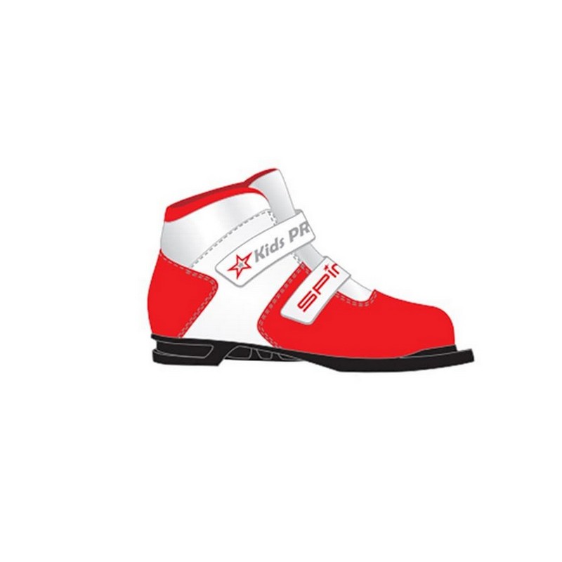 Лыжные ботинки NN75 Spine Kids Pro 399/9 Red 800_800