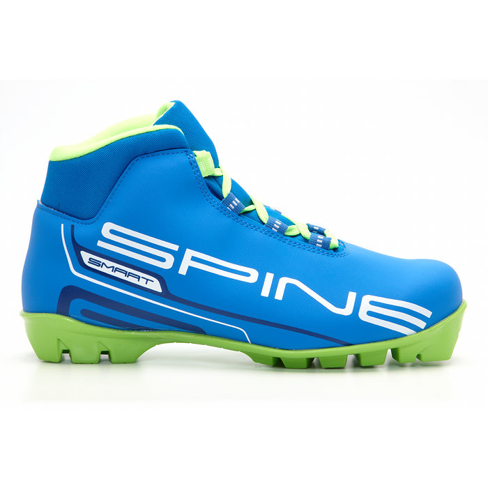 Лыжные ботинки NNN Spine Smart (357/2) (синий/зеленый) 700_700