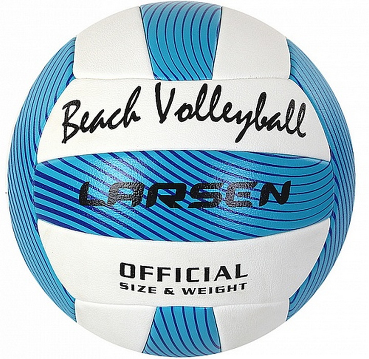 Мяч волейбольный пляжный Larsen Softset Blue р.5 720_700