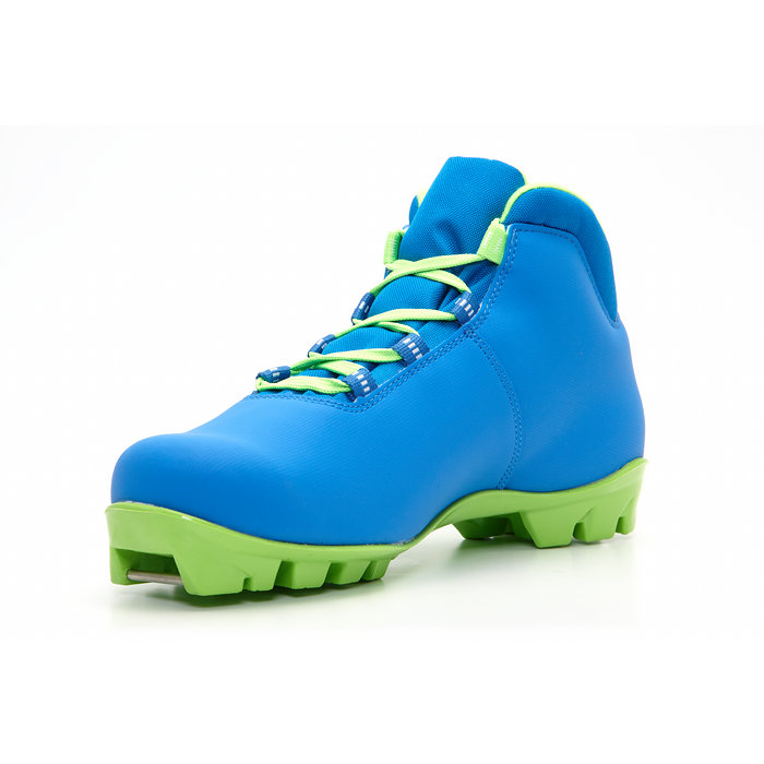 Лыжные ботинки NNN Spine Smart (357/2) (синий/зеленый) 700_700