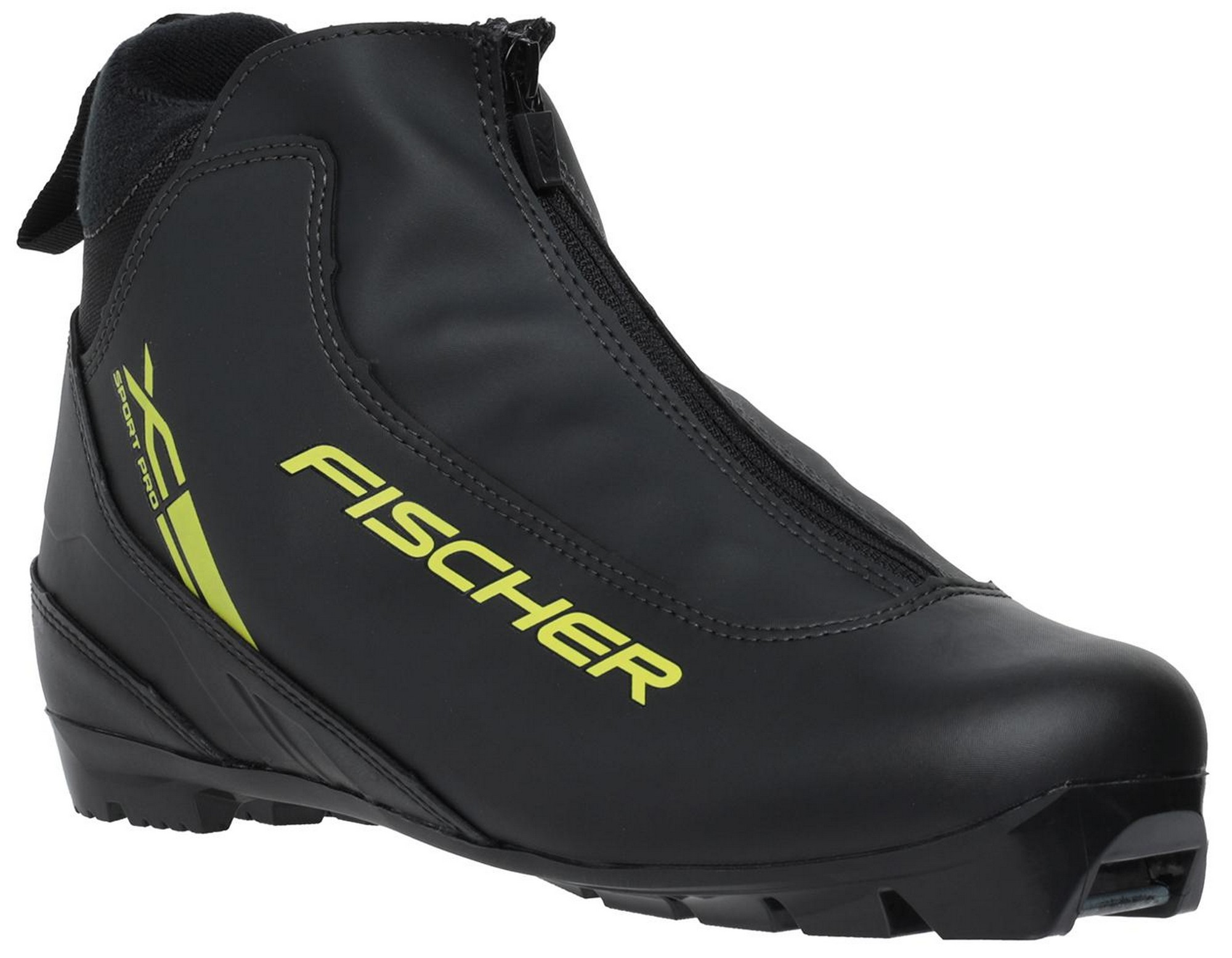 Лыжные ботинки Fischer NNN XC Sport Pro S86122 черный\желтый 2000_1554