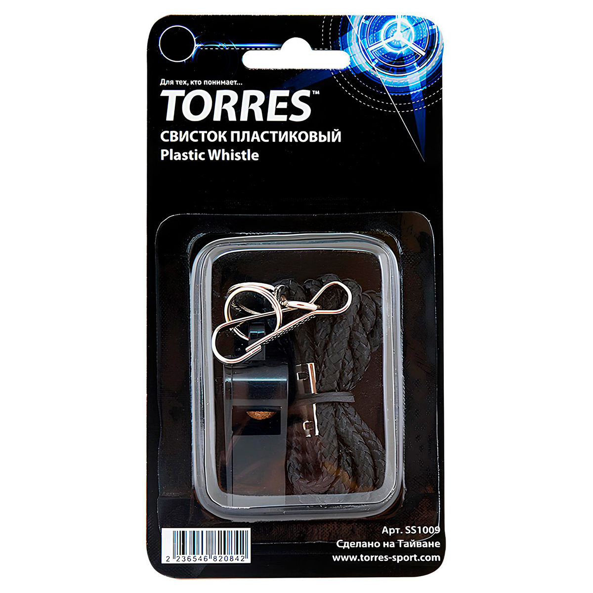 Свисток пластиковый с шариком Torres SS1009 1200_1200