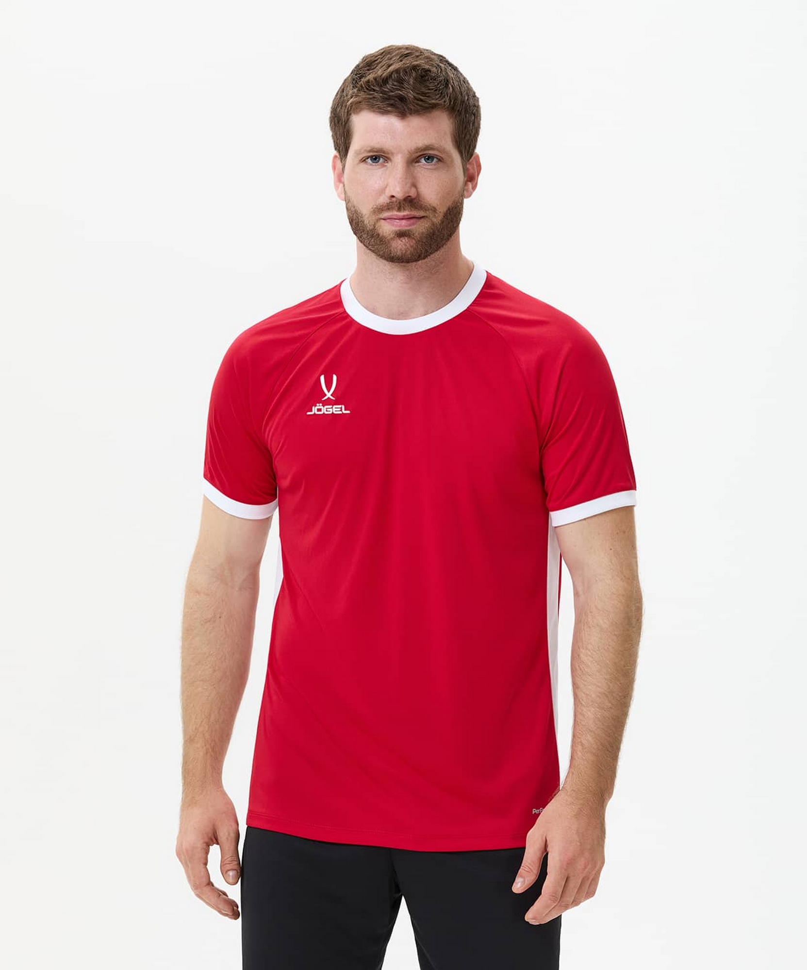 Футболка игровая Jogel DIVISION PerFormDRY  Element Jersey, красный 1663_2000