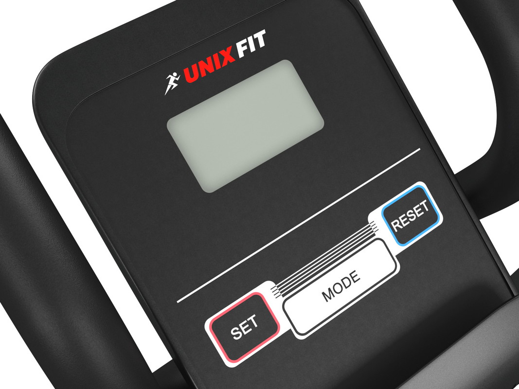 Эллиптический тренажер UnixFit SL-350 Black (коврик в подарок) 1067_800