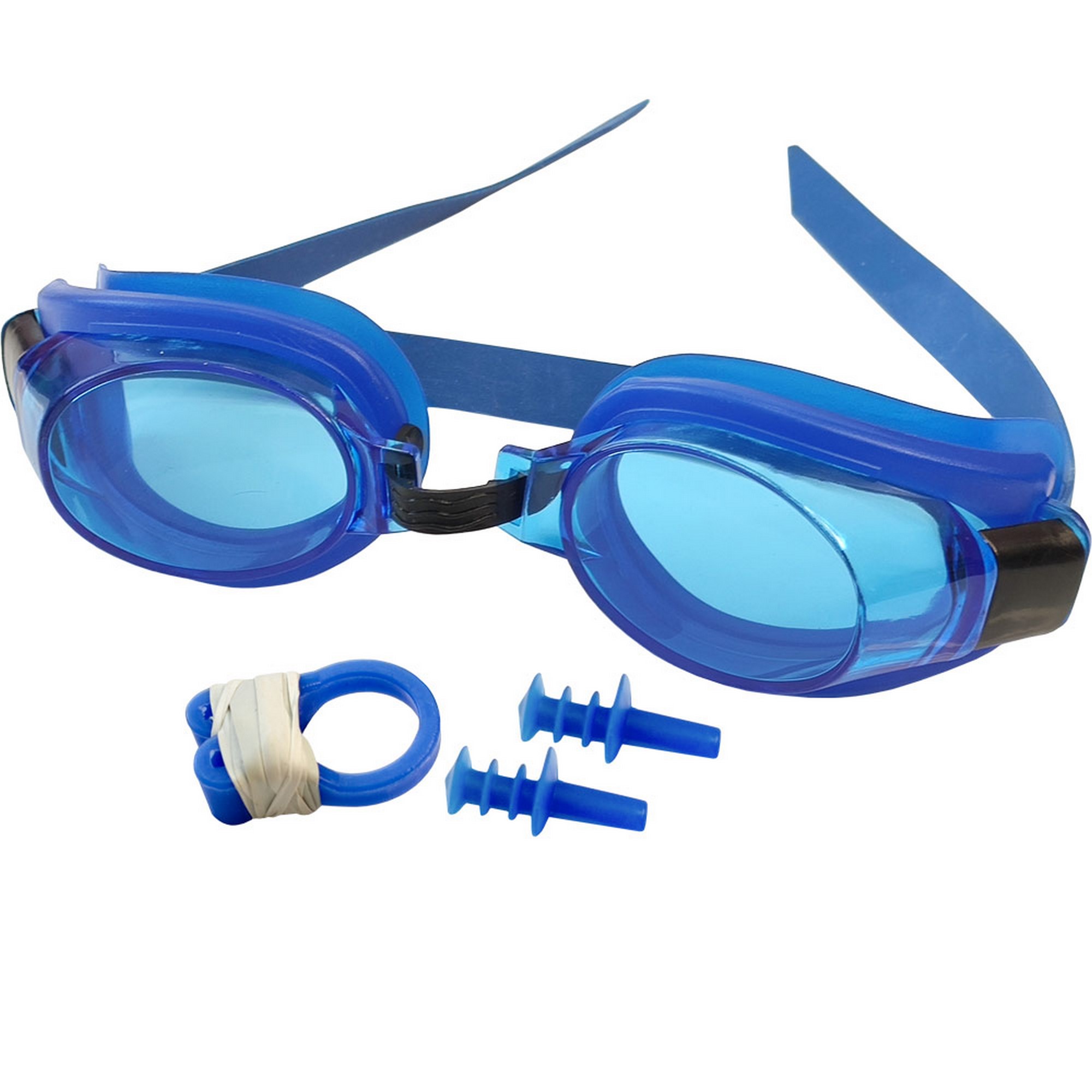 Очки для плавания юниорские Sportex E36870-3 темно-синий 2000_2000