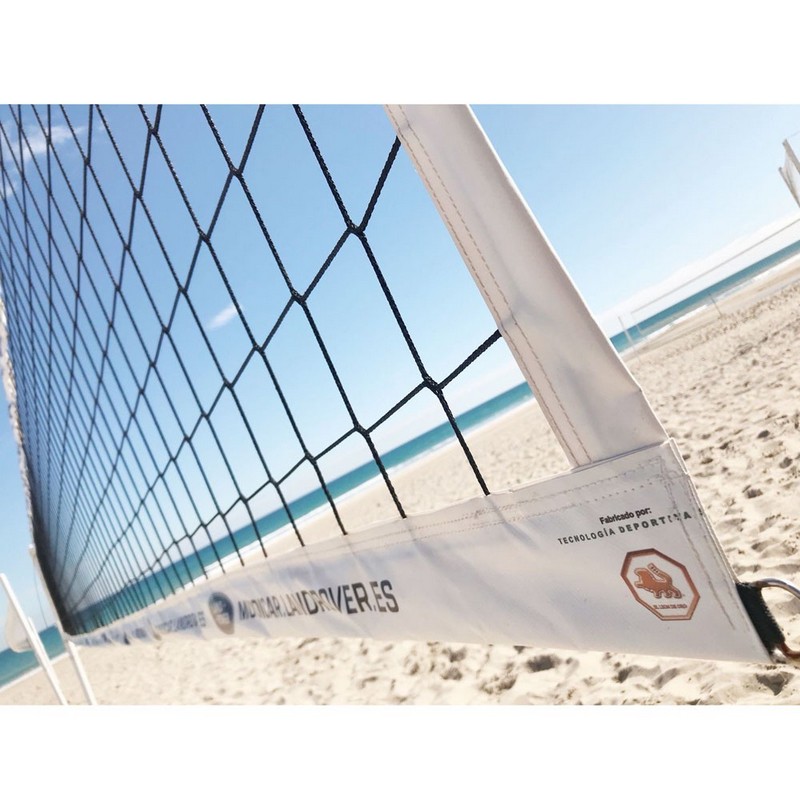 Сетка для пляжного волейбола LEON DE ORO 8.5х1м 14449075001 800_800
