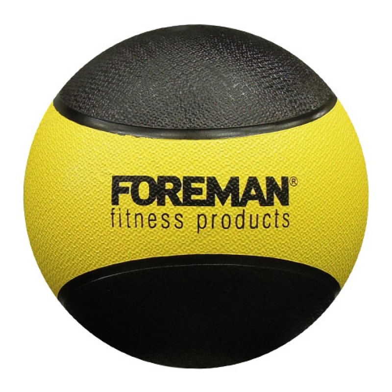 Медбол Foreman Medicine Ball 5 кг FM-RMB5 желтый 800_800