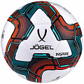 Мяч футзальный Jogel Inspire №4, белый (BC20) 120_120