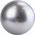 Мяч для художественной гимнастики однотонный d19см Torres ПВХ AG-19-06 серебристый 120_120