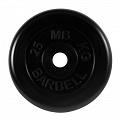 Диск обрезиненный d51мм MB Barbell MB-PltB51-25 25кг черный 120_120