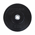 Диск бампированный обрезиненный Foreman D50 мм 10 кг FM/BM-10 черный 120_120