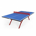 Антивандальный теннисный стол Unix Line 14 mm SMC TTS14ANVBLR Blue\Red 120_120